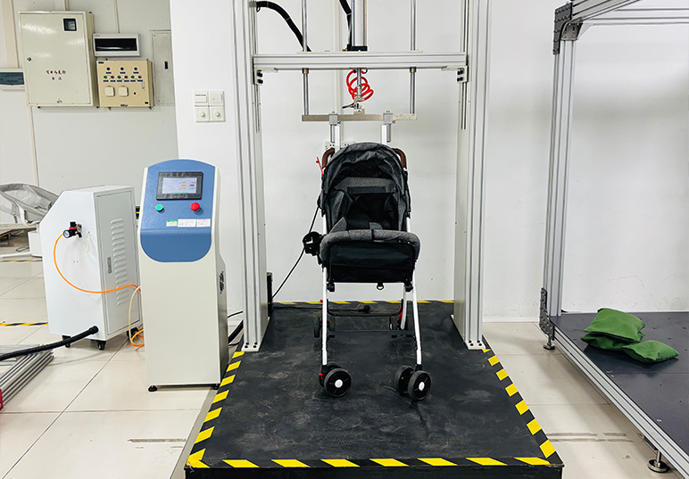 Baby stroller handle fatigue testing machine