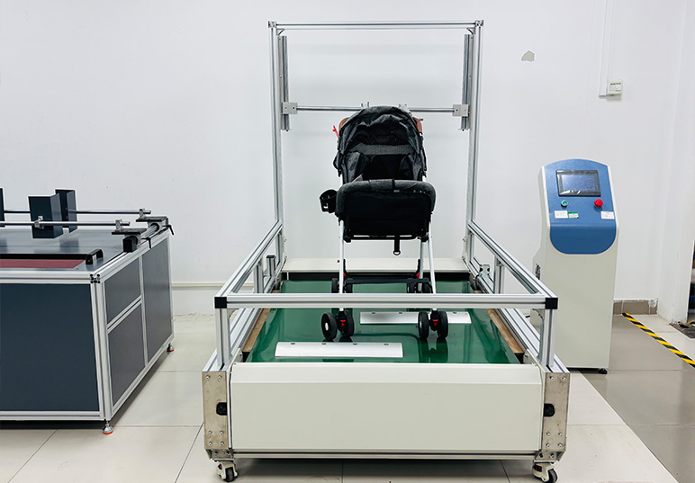 Baby stroller irregular road testing machine
