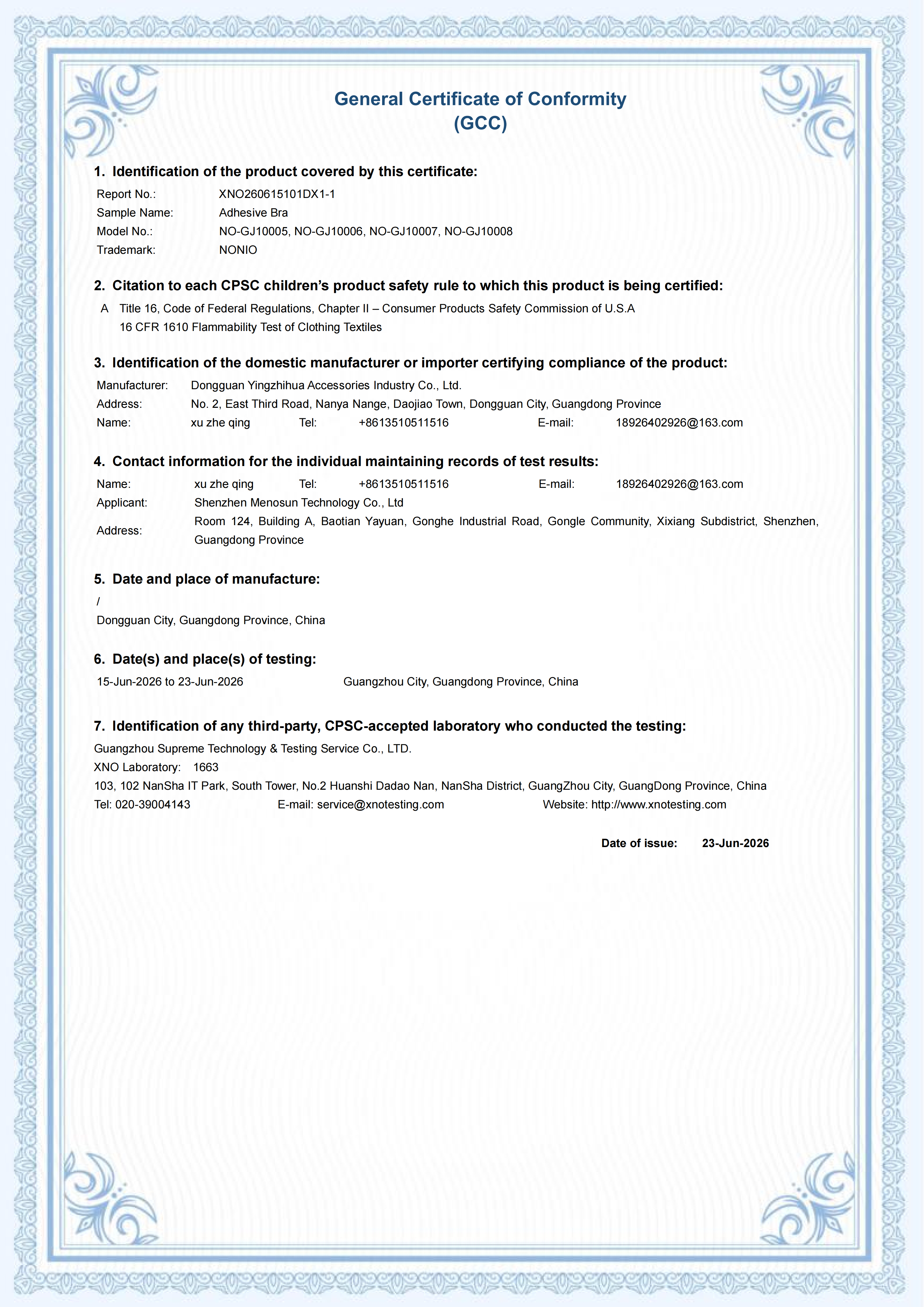 XNO260615101DX1-1 GCC Certificate_01.png